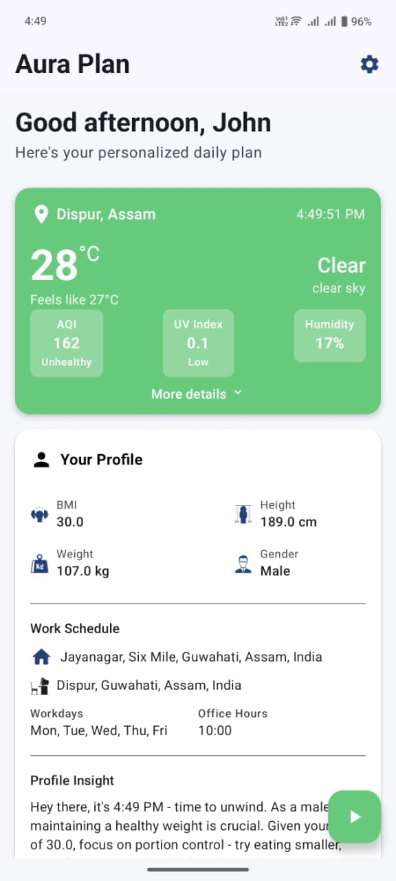 Your Smart Daily Dashboard